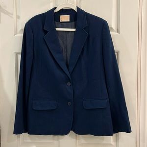 PENDLETON | Vintage Navy Blue Wool Blazer Jacket Sz 16